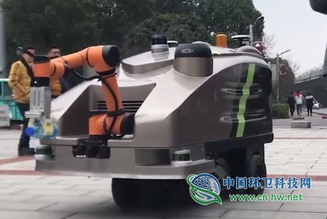 5G來了！中聯(lián)環(huán)境環(huán)衛(wèi)智慧機(jī)器人作業(yè)集群落地長沙